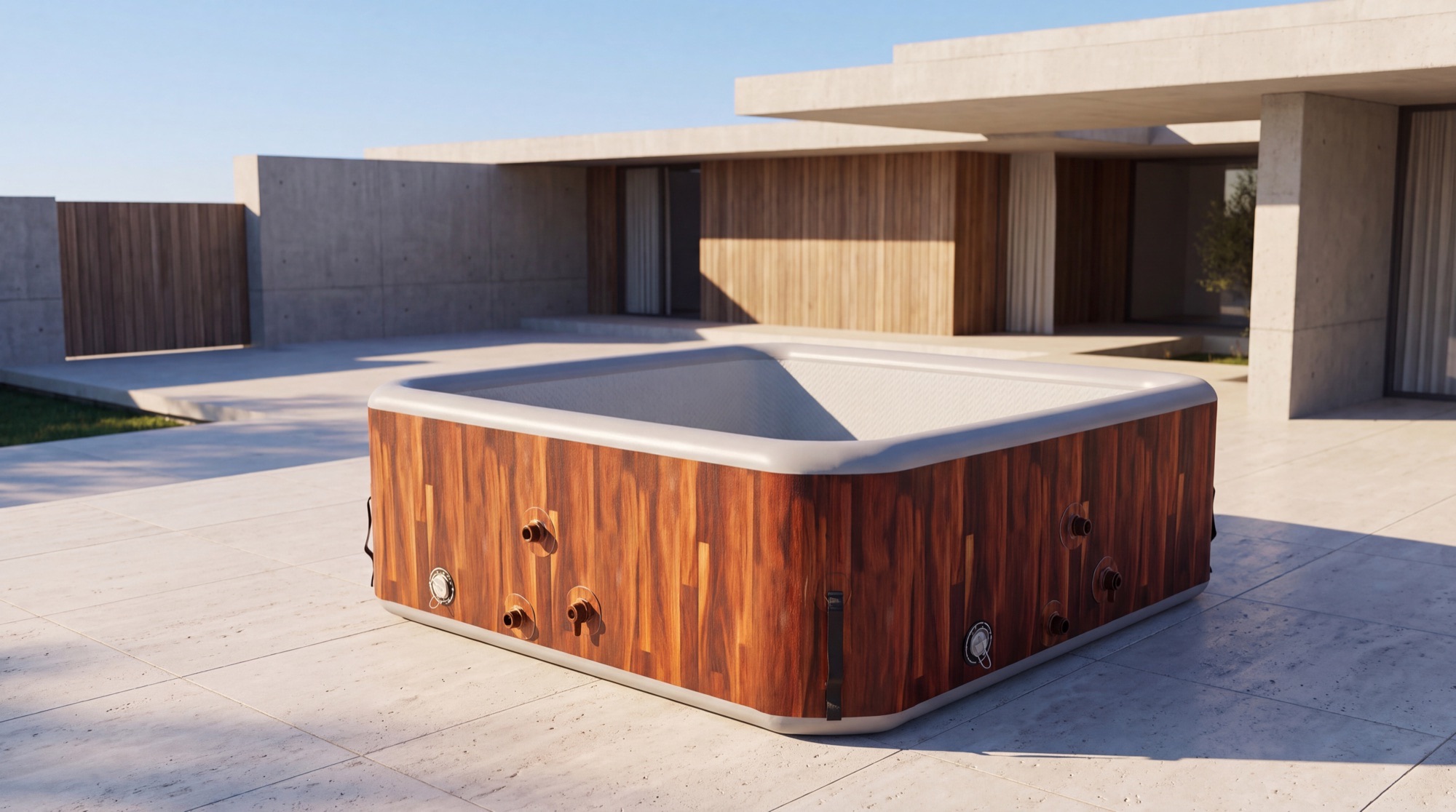 IB5 spa on a daylight terrace